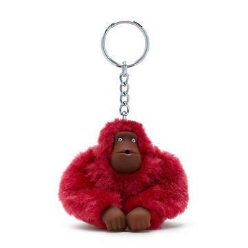 Kipling Sven Small Monkey Keychain Accessories Burgunder | NO 1197VR